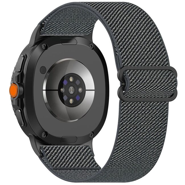 Curea pentru smartwatch Samsung Galaxy Watch 8 40mm/ Watch 8 44mm / Watch 8 Classic - Quickfit din material textil - Albastru inchis