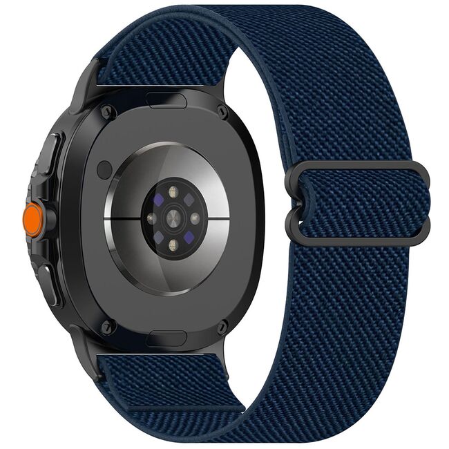 Curea pentru smartwatch Samsung Galaxy Watch 8 40mm/ Watch 8 44mm / Watch 8 Classic - Quickfit din material textil - Albastru