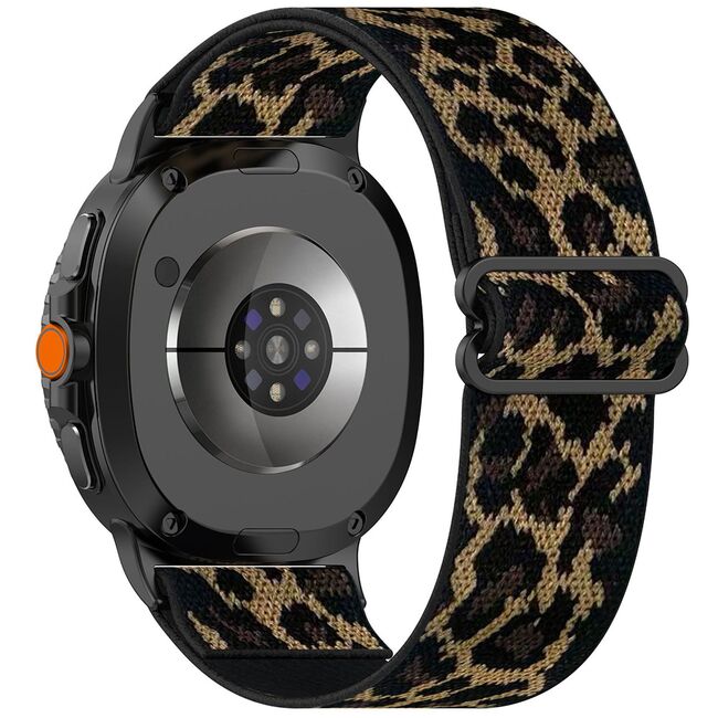 Curea pentru smartwatch Samsung Galaxy Watch 8 40mm/ Watch 8 44mm / Watch 8 Classic - Quickfit din material textil - Maro