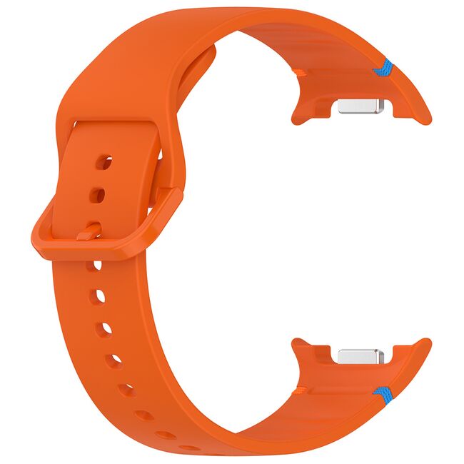 Curea pentru smartwatch Samsung Galaxy Watch 8 40mm/ Watch 8 44mm / Watch 8 Classic - Quickfit din silicon- Portocaliu