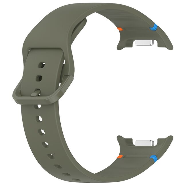 Curea pentru smartwatch Samsung Galaxy Watch 8 40mm/ Watch 8 44mm / Watch 8 Classic - Quickfit din silicon- Verde