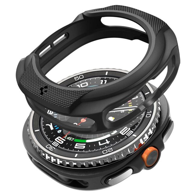 Husa pentru Samsung Galaxy Watch 8 Classic - Spigen Liquid Air - Negru mat