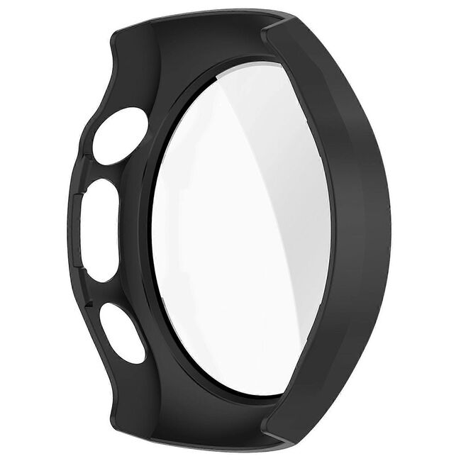 Set de Protecție 360° pentru Huawei Watch 5 46mm – Carcasa cu protectie ecran, Claritate HD, Design Elegant - Negru