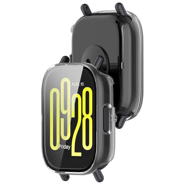 Set de Protecție 360° pentru Xiaomi Redmi Watch 5 Active – Carcasa cu protectie ecran, Claritate HD, Design Elegant - Clear