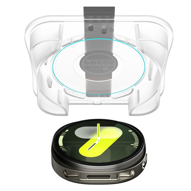 Folie pentru Samsung Galaxy Watch 8 40mm (set 2) - Spigen Glas.TR EZ FIT - Clear