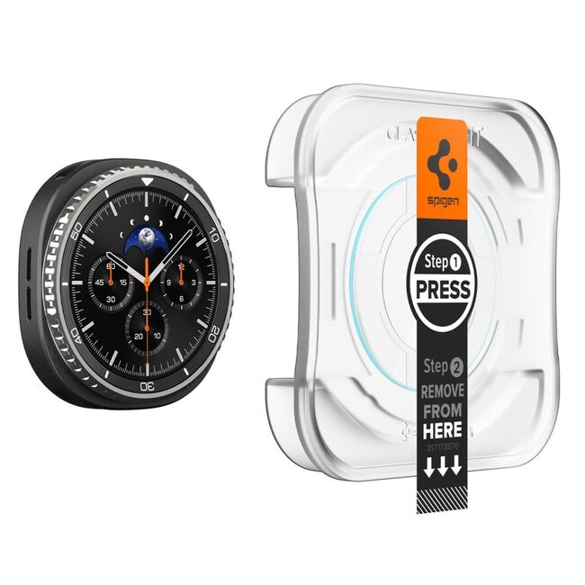 Folie pentru Samsung Galaxy Watch 8 Classic (set 2) - Spigen Glas.TR EZ FIT - Clear