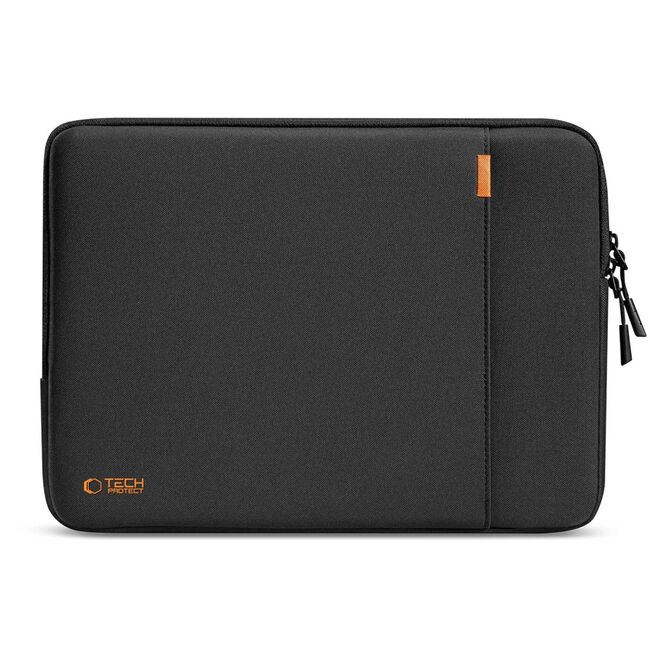 Husă Premium Antishock pentru Laptop sau Tabletă 11–13”, Design Slim, Compartiment Accesorii, Protecție Triplă, Ușoară și Elegantă – Compatibilă MacBook Air, iPad Pro, Lenovo, ASUS, HP, Dell, negru