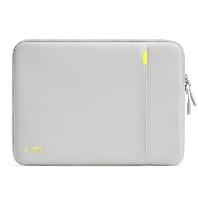 Husă Premium Laptop 13–14” cu Protecție Triplă, Compartiment Accesorii și Design Slim – Compatibilă cu MacBook, ASUS, Lenovo, HP, Dell, gri