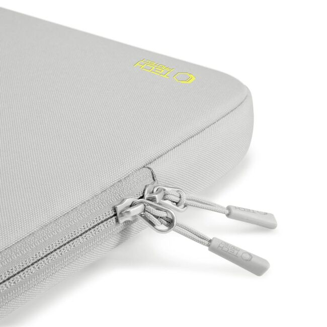 Husă Premium Laptop 13–14” cu Protecție Triplă, Compartiment Accesorii și Design Slim – Compatibilă cu MacBook, ASUS, Lenovo, HP, Dell, gri