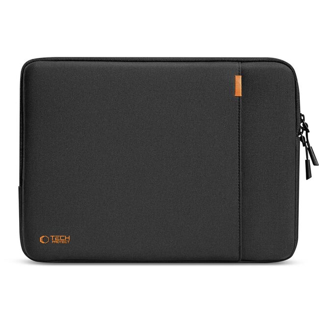 Husă Laptop Premium 15–16” cu Protecție Triplă, Compartiment Accesorii și Design Slim – Compatibilă cu MacBook, ASUS, Lenovo, HP, negru