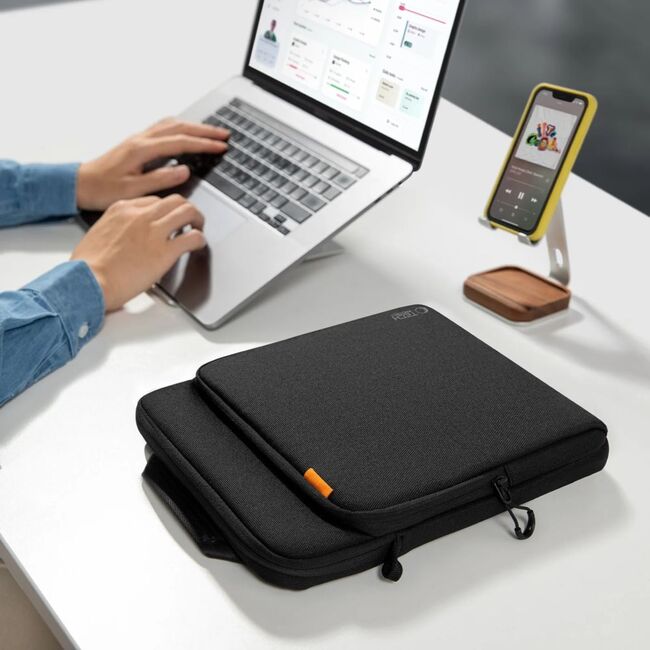 Geantă Business Premium pentru Laptop 13 - 14” cu Protecție CornerArmor, Curea Reglabilă și Compartimente Multiple – Ideală pentru MacBook, ASUS, Lenovo, HP, Dell