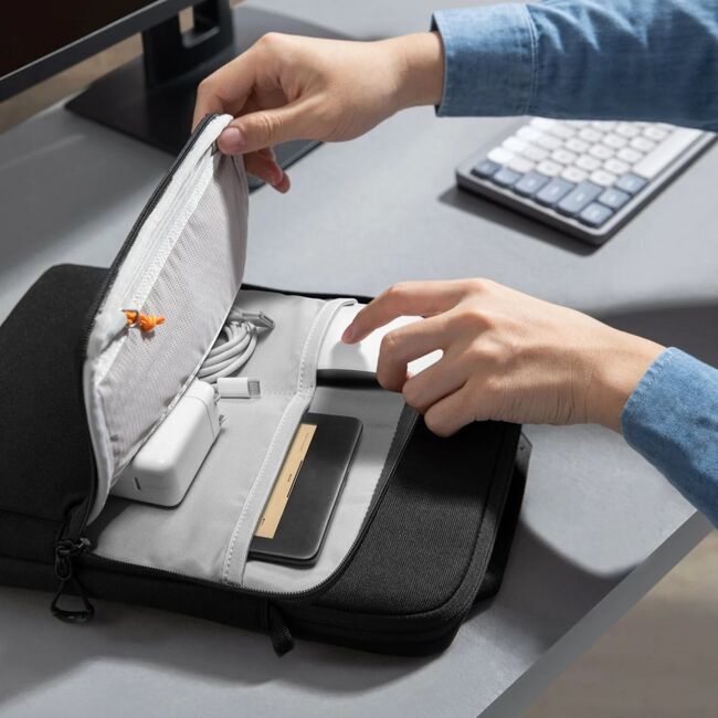 Geantă Business Premium pentru Laptop 15 - 16” cu Protecție CornerArmor, Curea Reglabilă și Compartimente Multiple – Ideală pentru MacBook, ASUS, Lenovo, HP, Dell
