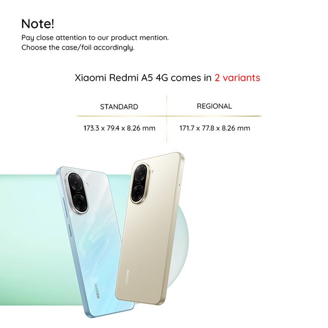 Husa pentru Xiaomi Redmi A5 4G Shockproof Clear Silicone MagSafe - Clear