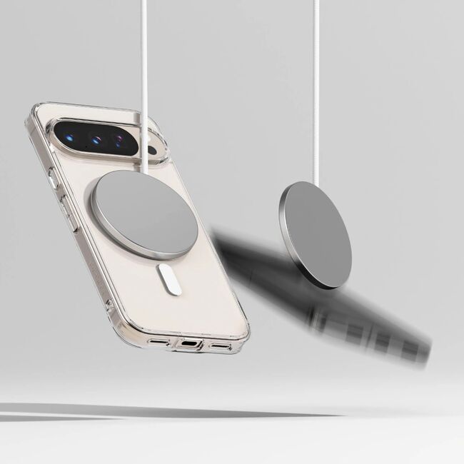 Husa pentru Google Pixel 10 / Pixel 10 Pro Ringke Fusion Magnetic compatibila Magsafe - clear