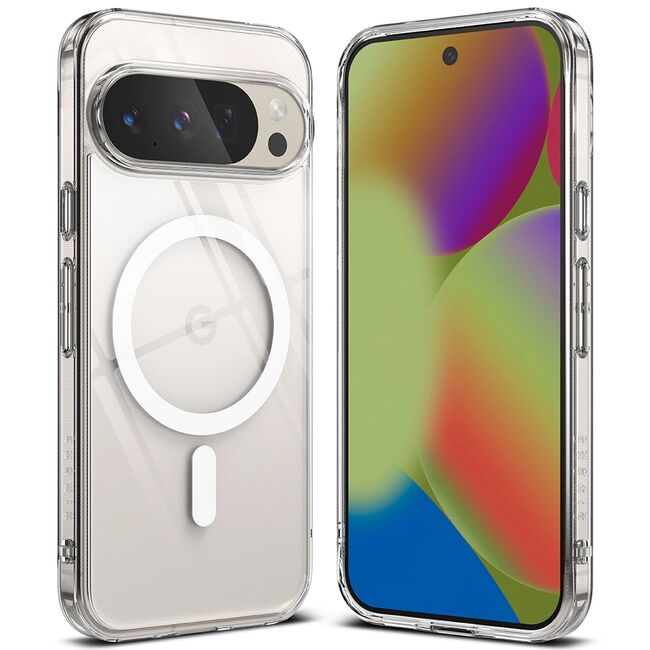 Husa pentru Google Pixel 10 / Pixel 10 Pro Ringke Fusion Magnetic compatibila Magsafe - clear