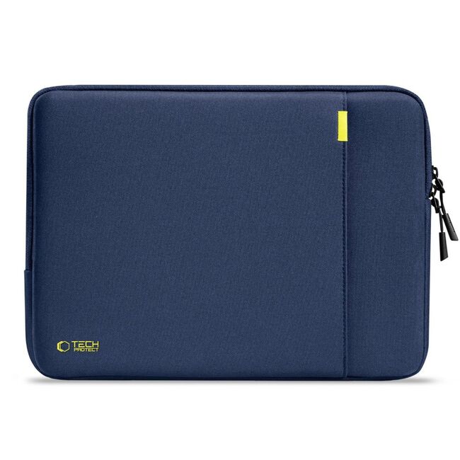 Husă Premium Laptop 13–14” cu Protecție Triplă, Compartiment Accesorii și Design Slim – Compatibilă cu MacBook, ASUS, Lenovo, HP, Dell, navy blue