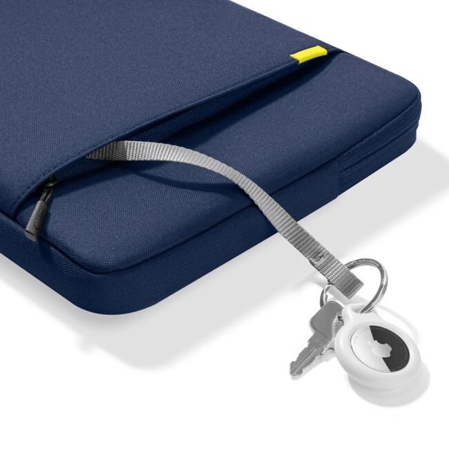 Husă Premium Laptop 13–14” cu Protecție Triplă, Compartiment Accesorii și Design Slim – Compatibilă cu MacBook, ASUS, Lenovo, HP, Dell, navy blue