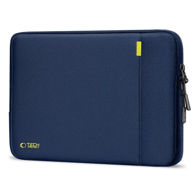 Husă Laptop Premium 15–16” cu Protecție Triplă, Compartiment Accesorii și Design Slim – Compatibilă cu MacBook, ASUS, Lenovo, HP, navy blue