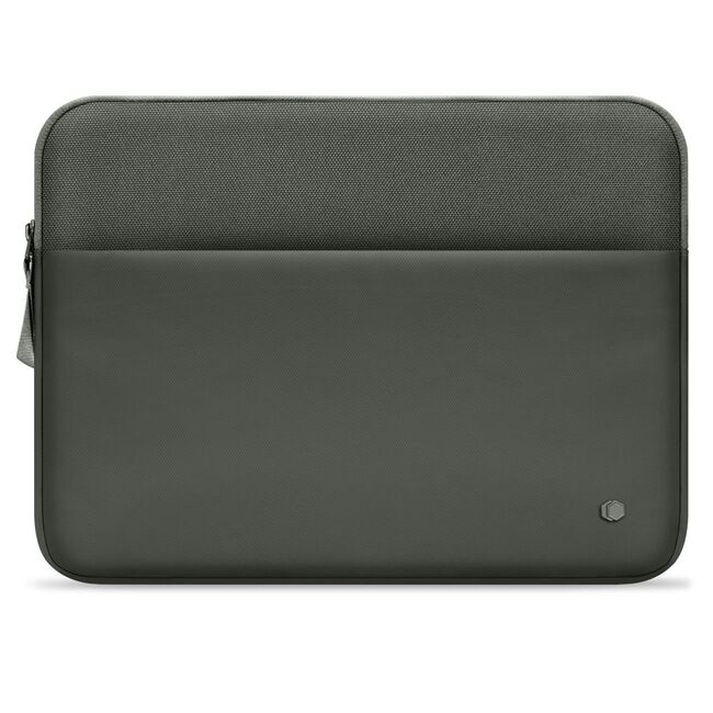 Husă Laptop Premium 13–14” pentru MacBook, Lenovo, ASUS – Design Slim, Interior Căptușit, Compartiment Accesorii, Protecție Completă la Șocuri și Zgârieturi, verde