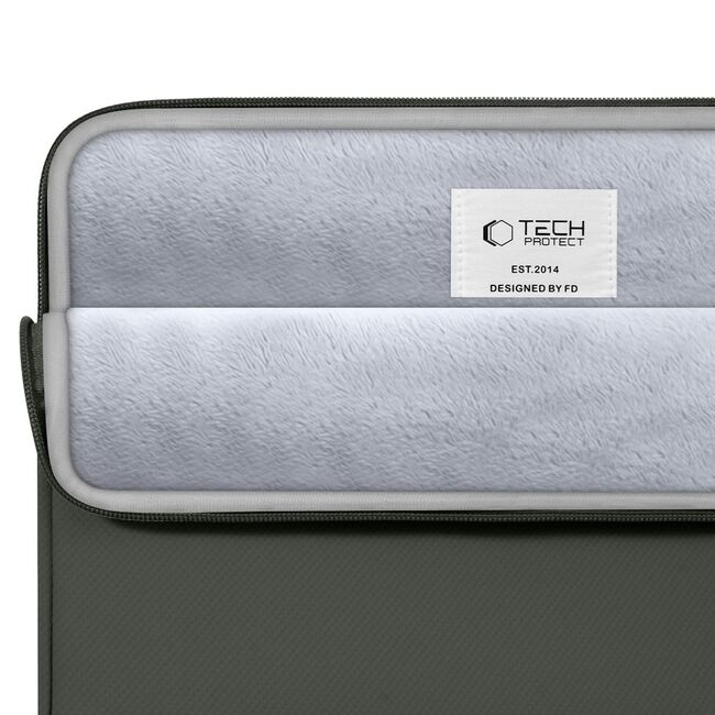 Husă Laptop Premium 13–14” pentru MacBook, Lenovo, ASUS – Design Slim, Interior Căptușit, Compartiment Accesorii, Protecție Completă la Șocuri și Zgârieturi, verde