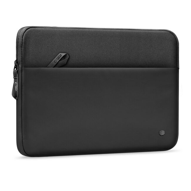 Husă Laptop Premium 13–14” pentru MacBook, Lenovo, ASUS – Design Slim, Interior Căptușit, Compartiment Accesorii, Protecție Completă la Șocuri și Zgârieturi, negru