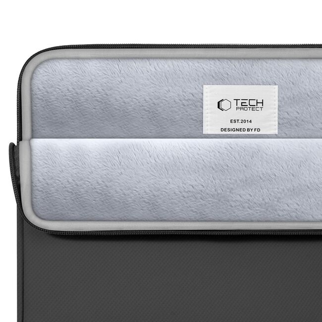 Husă Laptop Premium 13–14” pentru MacBook, Lenovo, ASUS – Design Slim, Interior Căptușit, Compartiment Accesorii, Protecție Completă la Șocuri și Zgârieturi, negru