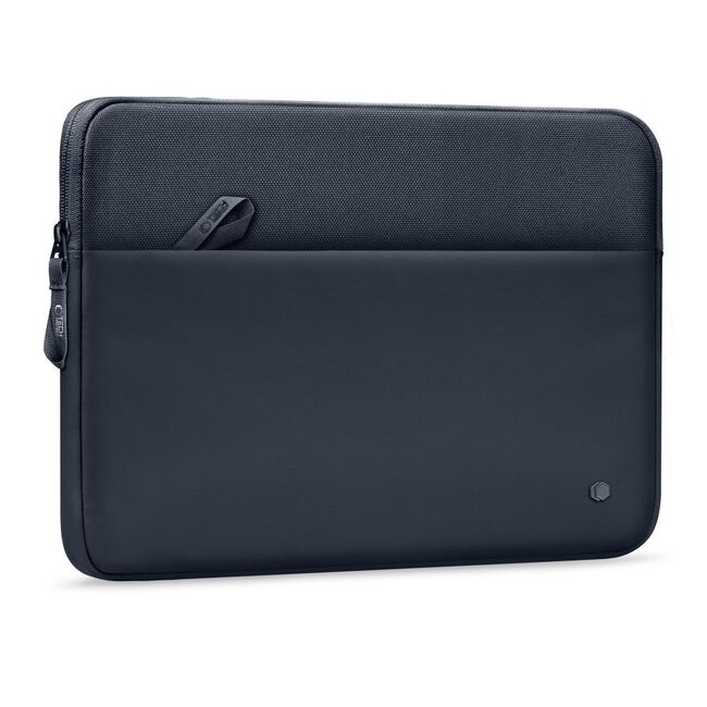 Husă Laptop Premium 13–14” pentru MacBook, Lenovo, ASUS – Design Slim, Interior Căptușit, Compartiment Accesorii, Protecție Completă la Șocuri și Zgârieturi, navy blue