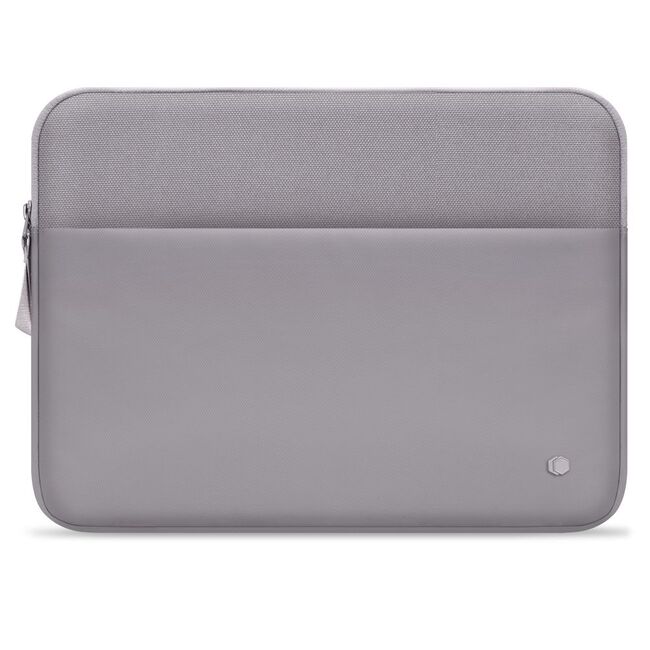Husă Laptop Premium 15–16” pentru MacBook, Lenovo, ASUS – Căptușeală Moale, Compartiment Accesorii, Design Slim, Protecție Completă la Șocuri și Zgârieturi, gri