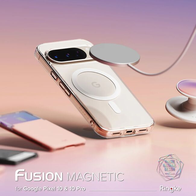 Husa pentru Google Pixel 10 / 10 Pro - Ringke Fusion MagSafe - Clear