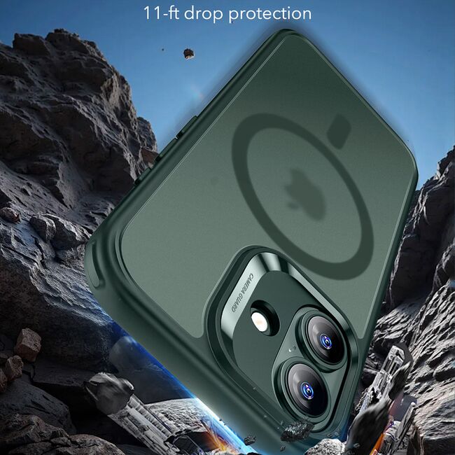 Husa pentru iPhone 17 - ESR Classic Hybrid HaloLock - Frosted Green