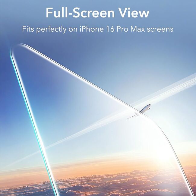 Folie pentru iPhone 17 Air (set 3) - ESR Tempered Glass - Clear