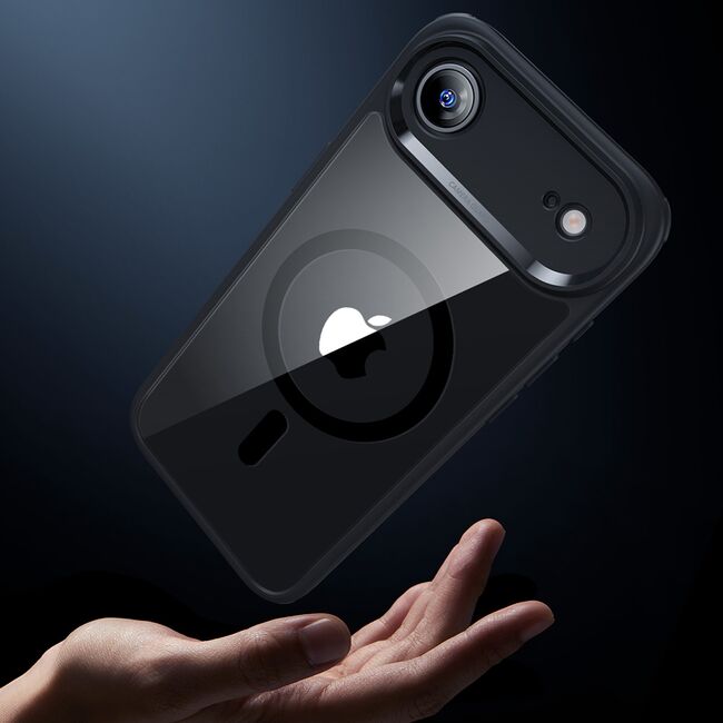 Husa pentru iPhone 17 Air - ESR Classic Hybrid HaloLock - Clear Black