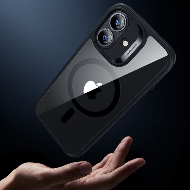 Husa pentru iPhone 17 - ESR Classic Hybrid HaloLock - Clear Black