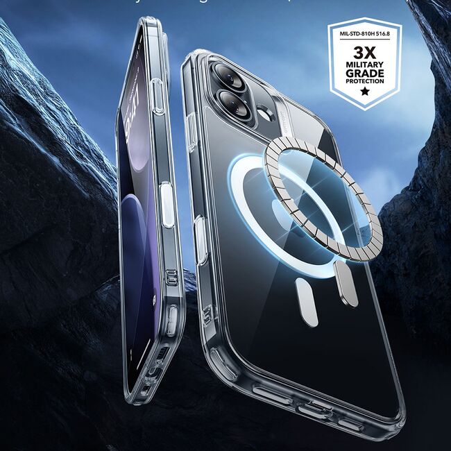 Husa pentru iPhone 17 - ESR Classic Hybrid HaloLock - Clear