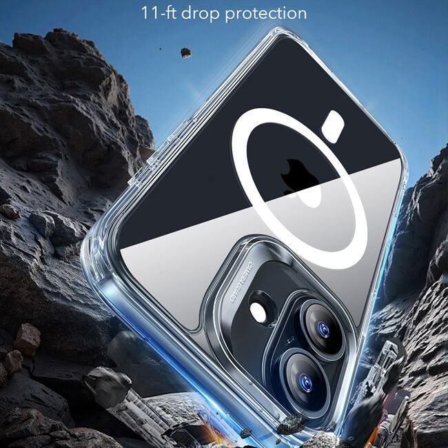 Husa pentru iPhone 17 - ESR Classic Hybrid HaloLock - Clear
