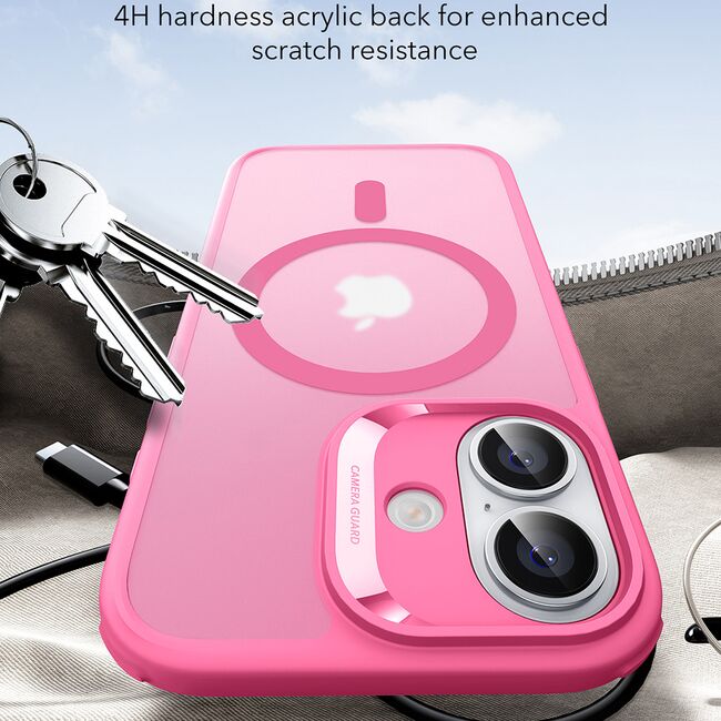 Husa pentru iPhone 17 - ESR Classic Hybrid HaloLock - Frosted Pink