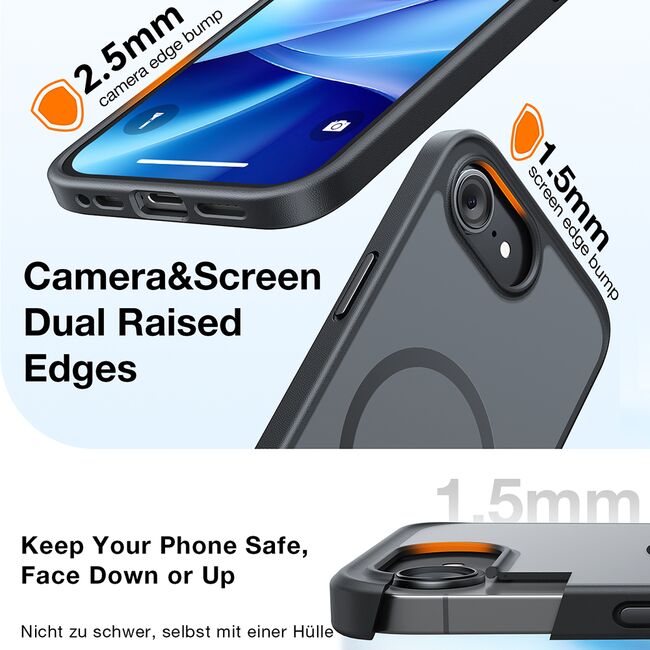 Husa pentru iPhone 17 Pro - Torras Guardian Magnetic Series - Clear