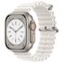 Curea pentru Apple Watch 4, 5, 6, 7, 8, 9, SE, SE2, Ultra, Ultra 2 (42/44/45/49mm) - albastru inchis