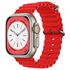 Curea pentru Apple Watch 4, 5, 6, 7, 8, 9, SE, SE2, Ultra, Ultra 2 (38/40/41mm) - alb