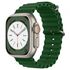 Curea pentru Apple Watch 4, 5, 6, 7, 8, 9, SE, SE2, Ultra, Ultra 2 (42/44/45/49mm) - albastru inchis