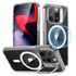 Husa pentru  iPhone 15 Pro - ESR Classic Hybrid HaloLock cu Magsafe Kickstand - albastru