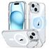 Husa pentru  iPhone 15 Plus - ESR Classic Hybrid HaloLock cu Magsafe si Kickstand - albastru