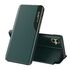 Husa pentru  Samsung Galaxy A05 tip carte, Smart View, verde