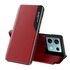 Husa pentru  Xiaomi Redmi Note 13 5G tip carte, Smart View, portocaliu