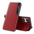 Husa pentru  Xiaomi Redmi Note 13 Pro+ Plus 5G tip carte, Smart View, rosu