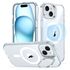 Husa pentru  iPhone 15 Plus - ESR Classic Hybrid HaloLock cu Magsafe si Kickstand - albastru
