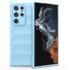 Husa pentru  Samsung Galaxy S22 Ultra 5G Liquid Silicone, Microfibre Lining, Non-Slip Airbag Design, rosu