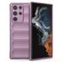 Husa pentru  Samsung Galaxy S22 Ultra 5G Liquid Silicone, Microfibre Lining, Non-Slip Airbag Design, rosu