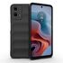 Husa pentru  Motorola Moto G34 Liquid Silicone, Microfibre Lining, Non-Slip Airbag Design, mov