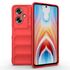 Husa pentru  Oppo A79 5G Liquid Silicone, Microfibre Lining, Non-Slip Airbag Design, burgundy